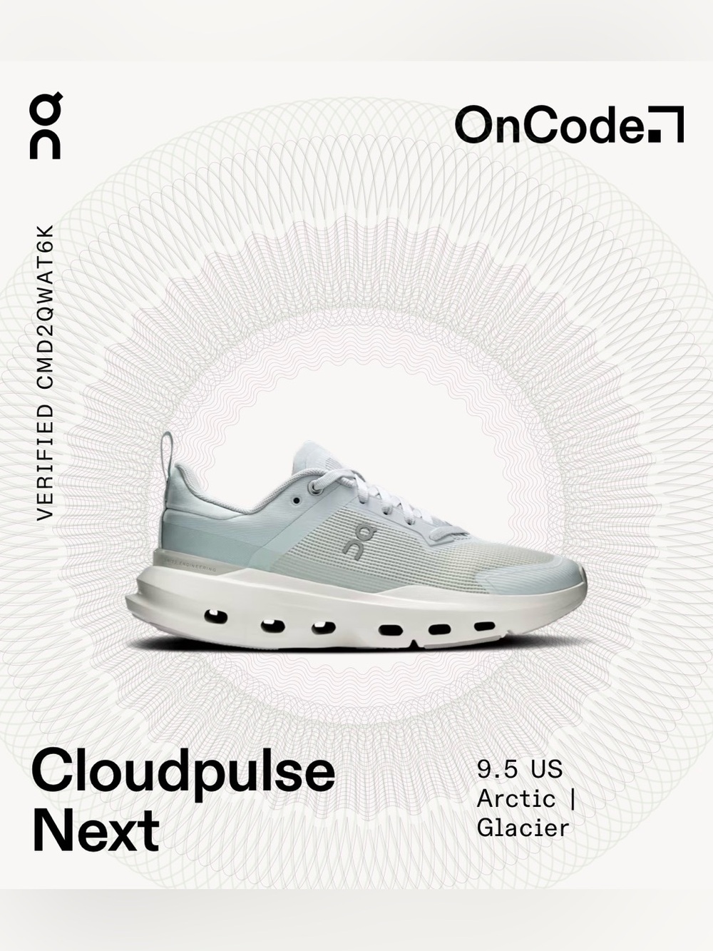 On Cloud Women's Cloudpulse Next Training Shoes in Arctic Glacier - Picture 2 of 10